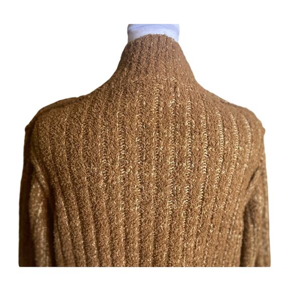 Steve Madden Tan Kirsten Mock Neck Sweater Size Medium NWT - Picture 6 of 8